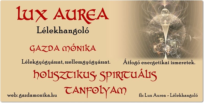 Holisztikus, spirituális tanfolyam